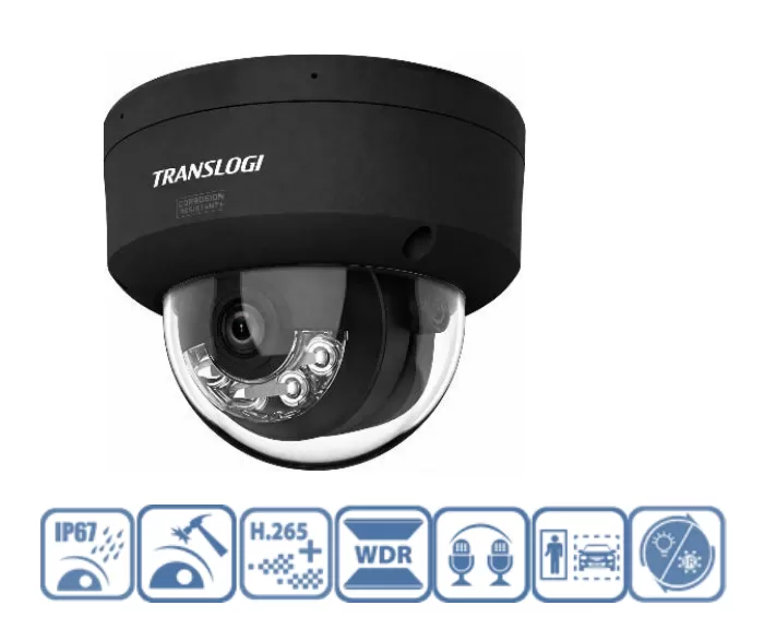 4 MP Dual Illumination Fixed Mini Dome Network Camera